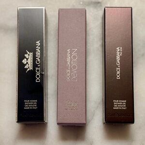 Dolce & Gabbana Shower Gel Set for Men- K, Devotion, The One